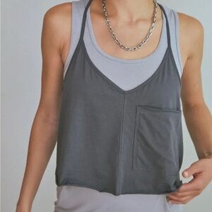 LUNYA Organic Pima Racer Tank